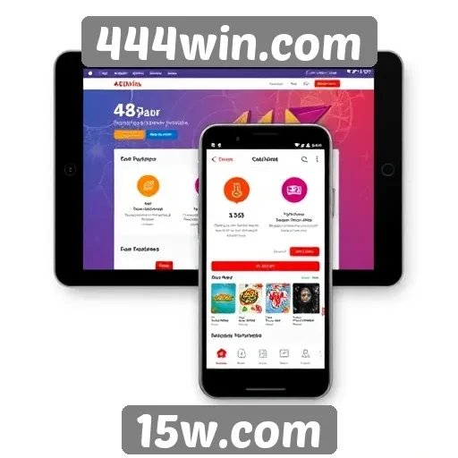 Interface e usabilidade do 444win.com em dispositivos móveis